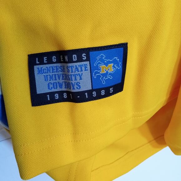 Hardwood Legends Joe Dumars McNee State Cowboys 1981-1985 Jersey Large - Picture 3 of 6